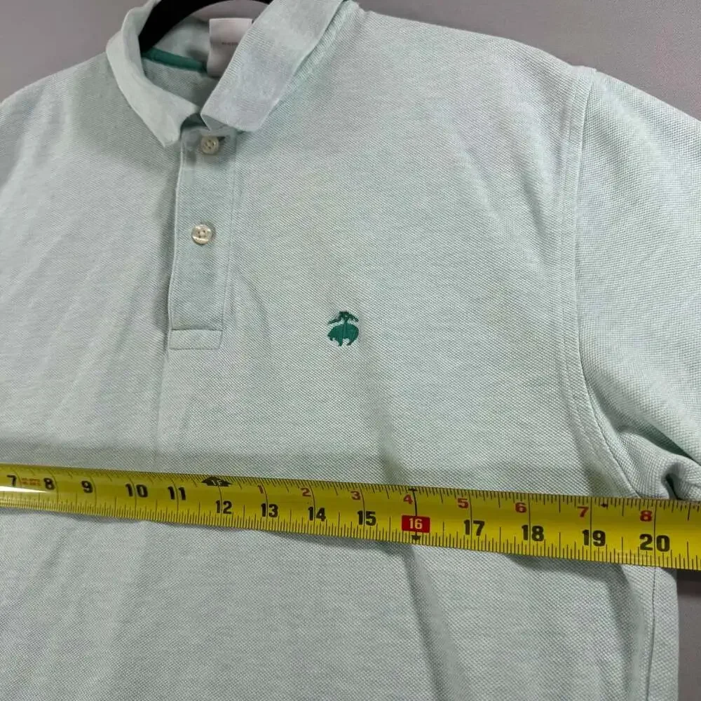 Brooks Brothers Performance Polo Size M Mint Green Original Fit